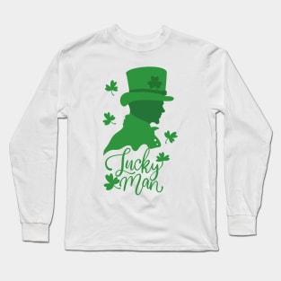 SAINT PATRICK'S DAY LUCKY MAN Long Sleeve T-Shirt